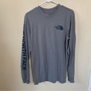Mens the north face long sleeve t shirt